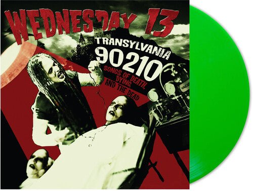 Wednesday 13 - Transylvania 90210 - Songs of Death, Dying, and the Dead (Green Vinyl, Remastered, Reissue) - 848064021995 - Vinyl LP's - Yellow Racket Records