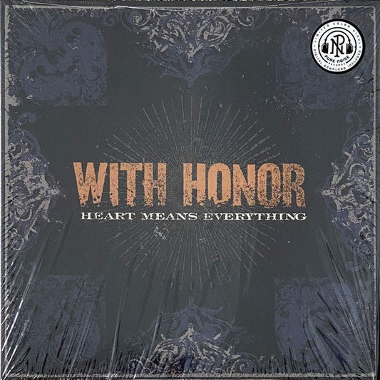 With Honor - Heart Means Everything (Reissue, Cloudy Royal Blue Vinyl) (Pre - Loved) - NM - 810540032917 - Vinyl LP's - Yellow Racket Records