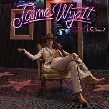 Wyatt, Jaime - Neon Cross (Limited Edition, Purple & White Swirl Vinyl) (Pre - Loved) - VG+ - 607396537617 - Vinyl LP's - Yellow Racket Records