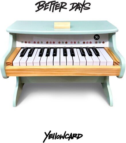 Yellowcard - Better Days (Pink & Yellow Splatter Vinyl, Poster) - 846070097553 - Vinyl LP's - Yellow Racket Records