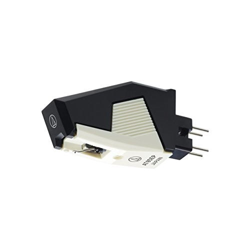 Audio-Technica - AT85EP Replacement Cartridge P-mount Elliptical Stylus (Black/White)