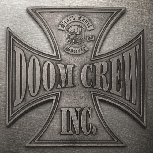 Black Label Society - Doom Crew Inc. "Indie Variant" (Clear & Black Ice w/ Grey/ White Splatter)