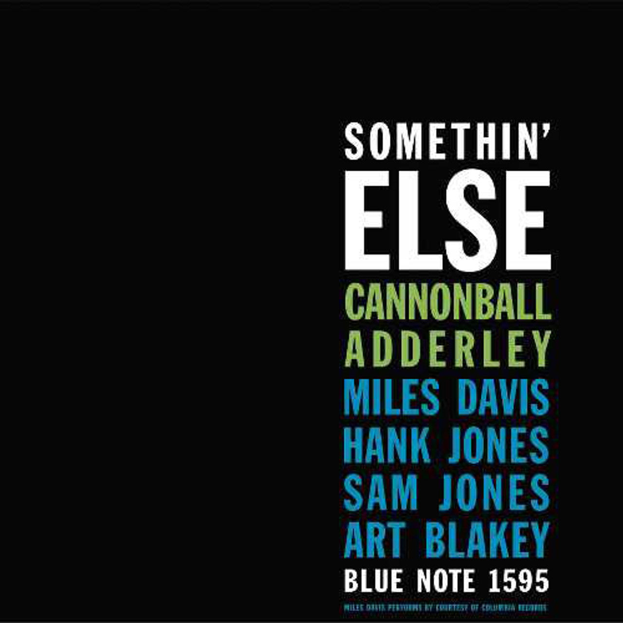 Adderley, Cannonball - Somethin' Else (Blue Note Classic)