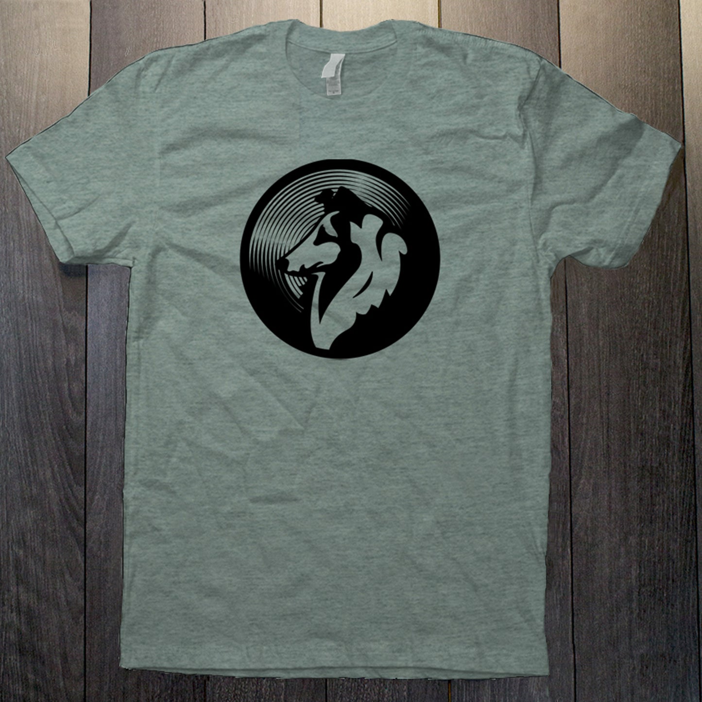 Yellow Racket Heather Green T-Shirt