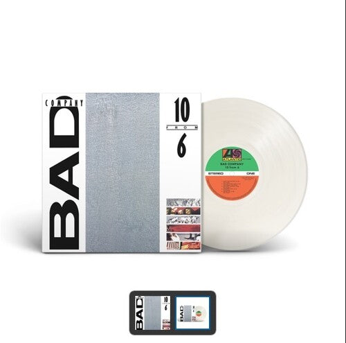 Bad Company ‚Äé‚Äì 10 From 6 (ROCKTOBER, Translucent Milky Clear Vinyl)