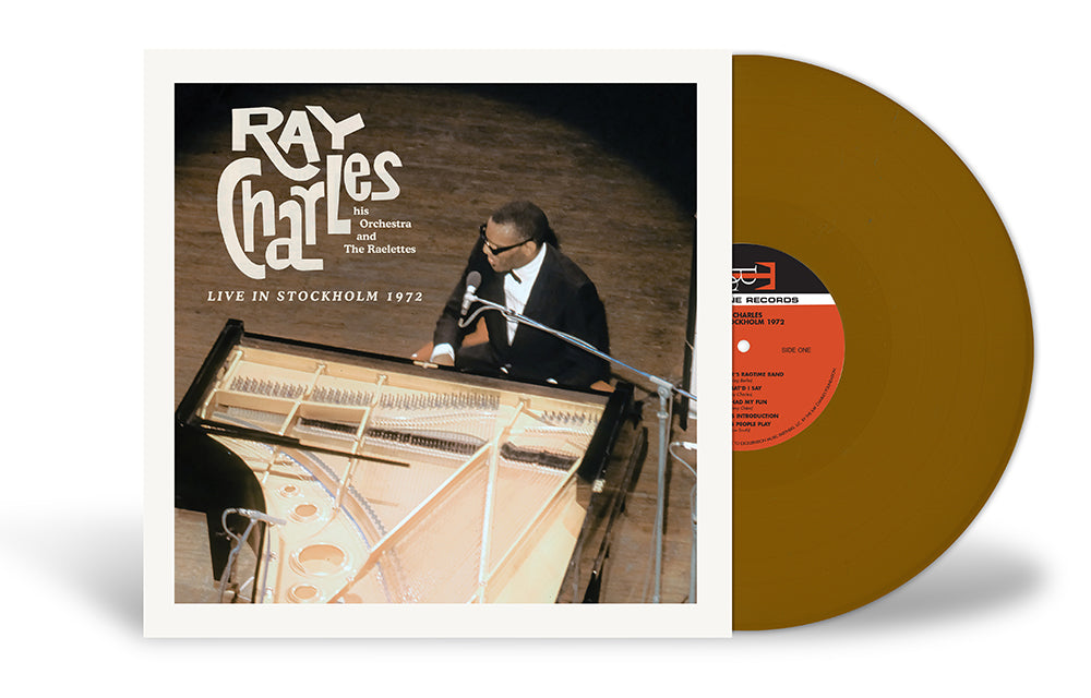 Charles, Ray - Live In Stockholm 1972 (Brown Opaque Vinyl) (RSD Black Friday 2021)