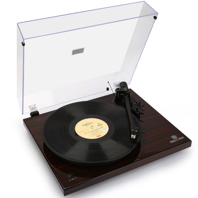 Angels Horn - HP-H002BT-BK Turntable (Bluetooth, Mahogany)