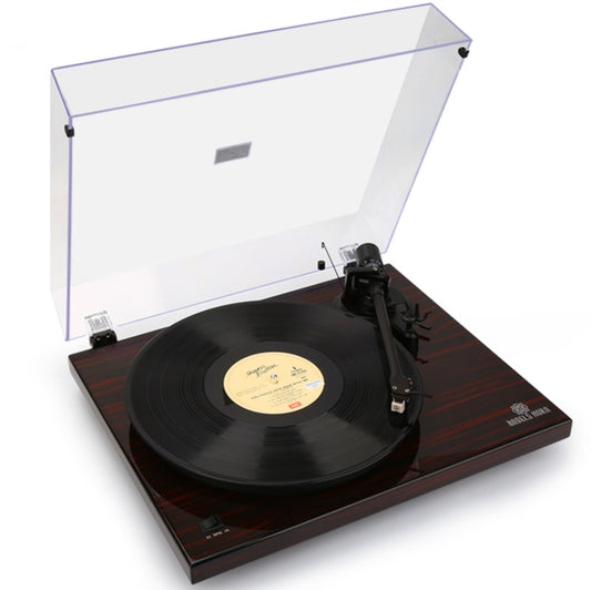 Angels Horn - HP-H002BT-BK Turntable (Bluetooth, Mahogany)