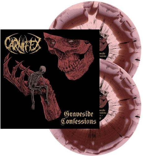 Carnifex - Graveside Confessions (Limited Edition, Red & Pink Swirl w/ Black Splatter)