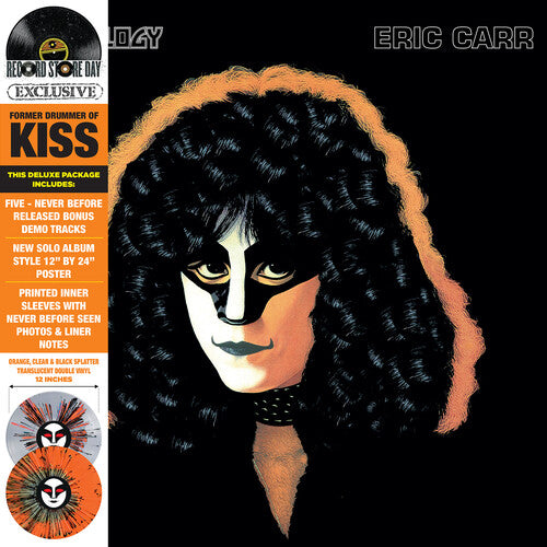 Carr, Eric - Rockology (Orange, Clear & Black Swirl Vinyl, RSD 2023)
