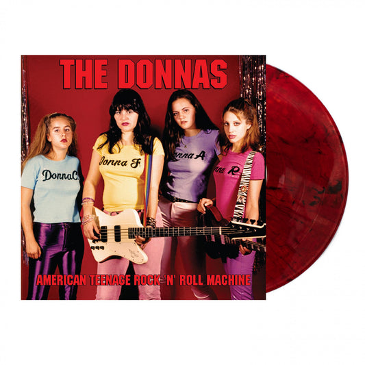Donnas, The - American Teenage Rock 'N' Roll Machine (Fire Orange w/ Black Swirl Vinyl)