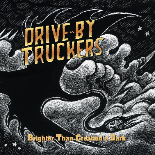 Drive-By Truckers - Brighter Than Creation's Dark (Clear with Black Splatter, Limited Edition)