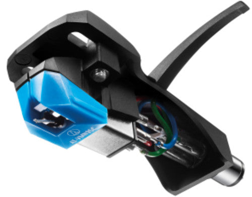 Audio-Technica - VM95C/H Headshell/Dual Moving Magnet Cartridge Kit (Black/Blue)