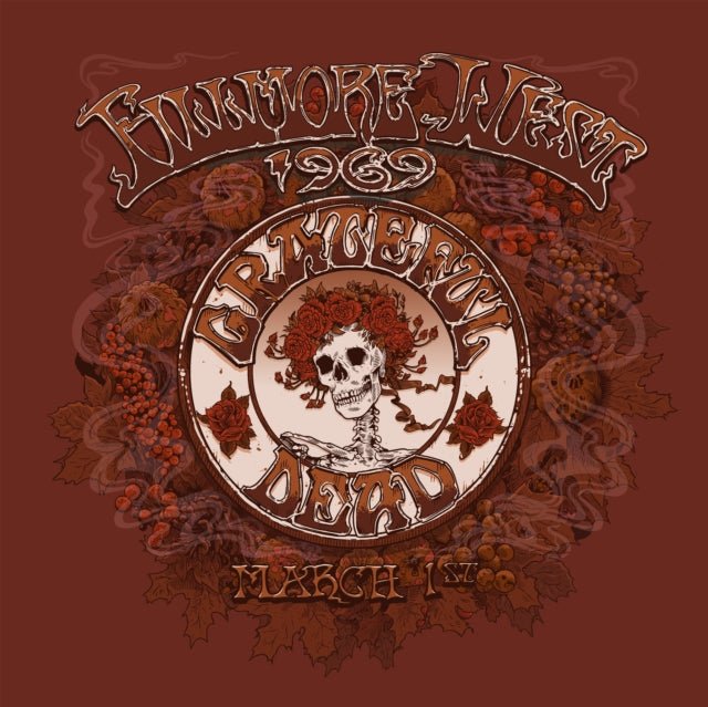 Grateful Dead - Fillmore West, San Francisco, CA 3/1/1969 (Indie Exclusive) (Festival Merch) - FM603497844340 - Vinyl LP's - Yellow Racket Records