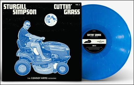 Simpson, Sturgill - Cuttin' Grass Vol. 2 (Cowboy Arms Sessions) (Indie Exclusive, Opaque Blue With White Swirl Vinyl) (Festival Merch) - FM787790344254 - Vinyl LP's - Yellow Racket Records